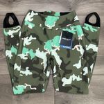 Obermeyer Jinks ITB Softshell Underboot Green Camo Ski Snow Pants Size 8 Photo 1