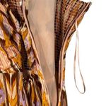 Bar III XX-Small Romper Jumpsuit Wide Leg Keyhole V-Neck Spaghetti Straps Ikat Photo 7