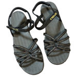 Teva NWOT  Size 9 Women Sandals Black Gold Strappy Kayenta Hiking Outdoors Photo 0