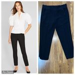 Club Monaco Beautiful  Satin Trim Ankle Pants! Photo 1