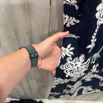 Lilly Pulitzer  Florida Shift Button Neck Dress Women 4 True Navy Tail Lights Photo 3