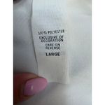 Victoria's Secret  Ivory Satin Lace Trim Short Robe Kimono‎ Large USA Photo 3