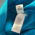 SPENCE aqua blue sleeveless V Photo 10
