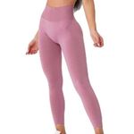 NVGTN  Pastel Pink NV Seamless Leggings Size M Photo 3