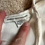 American Eagle Ecru Tank Mini Dress With Crochet Details   Size Small Photo 2