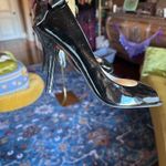 Enzo Peep Toe High Heels Black Size 8 Photo 1