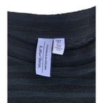 & Other Stories Stockholm Atelier Sheer Burnout Black Stripe Long Sleeve Shirt 4 Photo 5