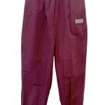 Perks and Mini High Rise Baggy Joggers Striped Hip Hop Dance Streetwear Small Purple Photo 3