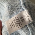 Talbots  Gorgeous Baby Blue Cable Knit Texture Open Cardigan Sweater Photo 4