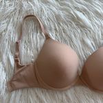 SKIMS  Fits Everybody Push Up Demi Bra Clay Size 32DDDD Photo 3