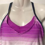 Free Country swimwear padded striped tankini top women’s size small 4-6 Photo 3