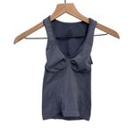 SKIMS NWOT Seamless Sculpt Tank Top Sz Medium Color Steel Blue Photo 3