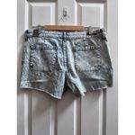 Kut From The Kloth NWT  Gerri Fray Jean Short 3 Inch Inseam Size 14 Acid Wash Photo 1