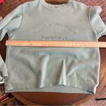 White Fox Boutique  Santa Monica Sweatshirt in Sage green Photo 6