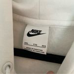 Nike Sportswear Oversized Fleece Hoodie Center Swoosh White Sz XXL Photo 13