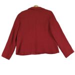 Jaeger Vintage  Red Twill‎ Double-breasted Blazer Jacket Women's Size XL Photo 1