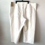 Madewell  The Perfect Vintage Wide Leg Crop‎ Jeans White 26W Photo 4