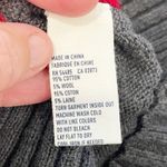 American Eagle  Vintage Cardigan Striped Y2K XL Red Gray Academia Prep Boyfriend Photo 10