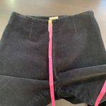 LLBean Black Corduroy Pants Womens 8 Regular Straight Leg Casual Comfort Retro Photo 7