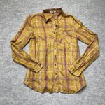 Maurice's Womens Plaid Shirt Button Down Long Sleeve Lightweight Casual Top XS Photo 0
