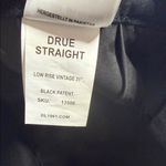 DL1961  Women's Classic Black Straight Leg Jeans Size 26 100% sheep leather Photo 9