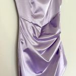 Windsor  Purple Satin Tank Dress Photo 1