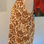 Nicole Miller New NWT  Linen Blend Sleeveless High Neck Top Womens Size S Small Photo 3