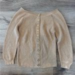 Marc by Marc Jacobs  Gold Metallic Shimmer Sweater Photo 1