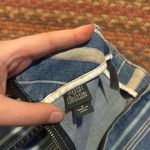 Wild Fable VERTICAL STRIPE DENIM STRETCH MINI SKIRT Photo 1