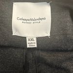 Catherine Malandrino Runway Style Asymmetrical Grey Jacket Size XXL NEW Photo 3