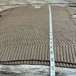Old Navy Women Crochet Tunic Length Long Sleeve Sweater M Med Medium Light Brown Photo 10