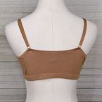 BOOTAY BAG "Leave Me Alone" Twist Front Bralette Tan Photo 1