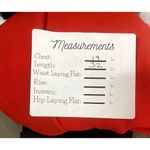 ZARA  V Neck Shift Mini Dress Short Tiered Ruffle Sleeves "Night-Out" S Red #2979 Photo 7