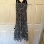 American Vintage Vintage Believe Y2K Babydoll Maxi Dress Asymmetric Fairy Whimsygoth Sequin Sz 12 Photo 2