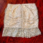 Chelsea and Violet Rouched Ruffled Boho Peasant Skirt, Women’s Juniors Size Medium Photo 0