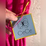 CeCe  Hot Pink NWT Ruffled Maxi Dress Photo 1