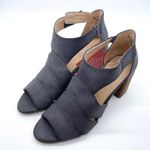 Naturalizer  Soul Christina Denim Leather Sandals Photo 3