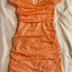 Lucy in the Sky Pink Sequin Dress Photo 0