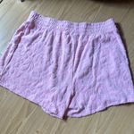 Z Supply  Light Pink Textured Lounge Shorts Photo 2