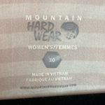 Mountain Hardwear  Women's Cream Striped Button-Down Shirt Size 10 Photo 4