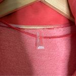 Free People Movement Red “Away We Go” Iridescent Half-Zip Sweatshirt Size Medium Photo 4