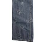Womens Telluride Clothing Co Blue Winter Snowflake Christmas Jeans Size 14 Photo 1