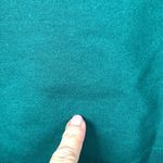 Champion  Women's Script Logo Powerblend Crewneck Sweatshirt Green Size Small Photo 2