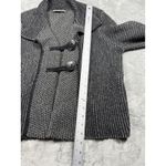 Habitat  Womens‎ Knit Button Front Gray Black Cardigan Jacket Small Photo 8