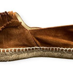 Castaner Castañer Anthropologie Tan Brown Suede Fringe Espadrilles EU 38 Photo 0
