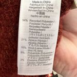 Madewell Womens 4X Sweater Burgundy Red Crew Neck Knit Long Sleeve Pullover Photo 2