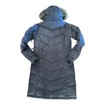 Eastern Mountain Sports Browm down coat removable Faux fur Hood size medium Photo 7