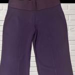 Peter Nygard Nygard Slims XL Purple Ponte Pull-On Pants High Rise Ankle Stretch Wide Leg Photo 1