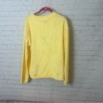 NEW boutique Great Smoky Mountains pastel yellow terry cloth sweatshirt Medium Photo 3