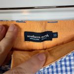 Southern Marsh  NWT The Taylor Short in Blue Gingham Print Size 10 Photo 2
